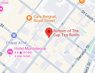 Bottom of The Cup Tea Room psychic in New Orleans