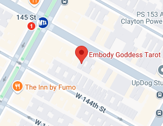 Embody Goddess Tarot psychic in New York City