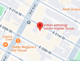 Indian astrology center master Surya Guruji negativity removal specialist psychic in New York City