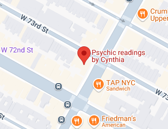 Psychic readings by Cynthia psychic in New York City