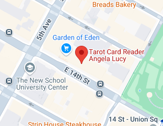 Tarot Card Reader Angela Lucy psychic in New York City